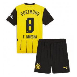 Billiga Borussia Dortmund Felix Nmecha #8 Hemmatröja Barn 2024-25 Kortärmad (+ Korta byxor)